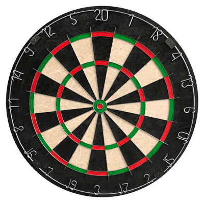 staple free dart board