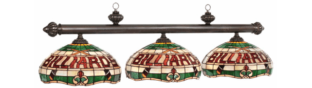 3 shade light billiard