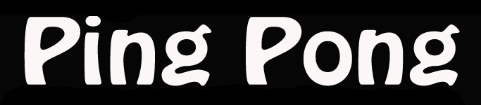 ping pong logo