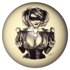 juggling girl shift knob