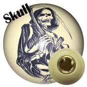 skull shift knob